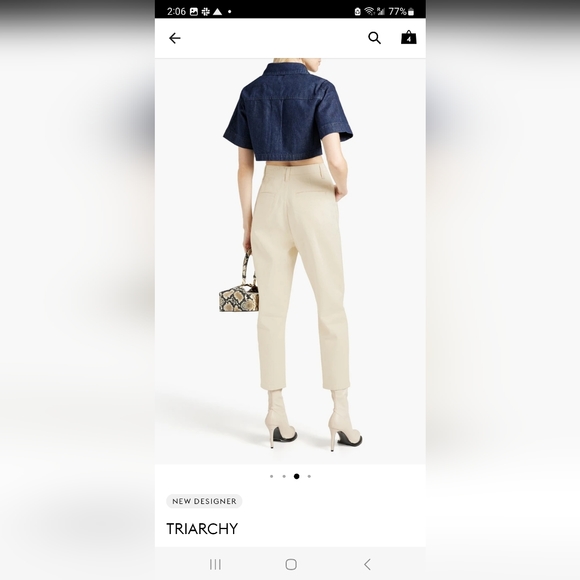 Triarchy high rise tapered jeans - Picture 2 of 5